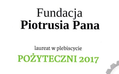 Pożyteczni 2017 – FPP laureatem plebiscytu Gazety Wrocławskiej